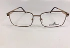 New Wide Guyz Brown Lucky Eyeglasses 60/17/150 For The Stylish Large Man. Price: $59.00.