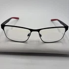 Nike 8130 073 Matte Black Red Metal Rectangle Eyeglasses Frames 56-16 140 #C328 Pre-owned. Price: $37.99.