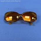 Coach Rowan S827 Red & Brown Burgundy Horn Sunglasses Frames Only Pre-owned. Price: $22.49.