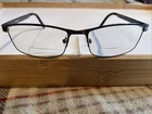 Timex Eyewear L056 Silver Black 56-17-145 Flex Hinge Eyeglasses TD82 Pre-owned. Price: $20.00.