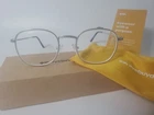 Eyebuydirect 49-20-140 C1 Suspense Eyeglasses Silver Nib New. Price: $15.00.