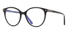 Tom Ford TF5742-B 001 Black Plastic Cat Eyeglasses Frame 53-18-140 Pre-owned. Price: $258.00.