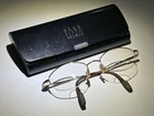 Saks Fifth Avenue Eyeglass Frames S5A146 1F2 Oval Half Rim W/ Case Nike Swoosh Pre-owned. Price: $22.00.