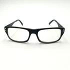 Alberto Romani AR3004 Eyeglasses Frame Only 54-17 Black Rectangle Full Rim Pre-owned. Price: $17.97.