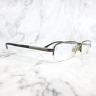 Ralph Lauren Polo Eyeglasses 1035 9011 Brown Half Rim Frame Italy 51 17 140 Pre-owned. Price: $26.99.