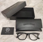 Chrome Hearts Square Black Eyeglasses Frames Acetate 8235-2 51 19-146 New. Price: $85.00.