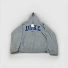 Nike Duke University Gray Pullover Hoodie New With Tags Size Large Men. Price: $29.99.