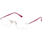 New Ray-ban Frames Rimless Unisex Glasses RB8750 1195 54 17 145 Lightweight Pink. Price: $161.48.