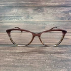 Anne Klein AK5090 Merlot Purple Cat Eyeglasses Frames 54-16-135 Womens Pre-owned. Price: $19.77.