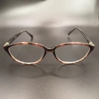 Equinox EQ303 Women's Brown Tortoiseshell Cat Eyeglass Frames 53-16-140 New. Price: $23.99.