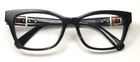 Longchamp LO2697 001 Black Dark Tortoise Thick Rim Eyeglasses Frames 53-16-140 New. Price: $69.00.