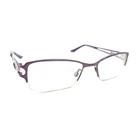 Brendel Eschenbach 902089 Purple Half Rim Eyeglasses Frames 49-17 135 Designer Pre-owned. Price: $44.99.