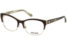 Roberto Cavalli Buggiano RC5023 056 Brown Havana Gold Eyeglasses Frame 54-18-140 New. Price: $143.60.