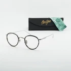 New Maui Jim Mjo 2420 02C Silver/grey 46MM Eyeglasses. Price: $100.00.