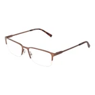 Timberland TB1799 049 Brown Semi Rimless Metal Eyeglasses Frame 53-18-145 New. Price: $91.60.