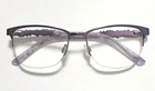 Bebe BB5177 500 Purple Marble Swarovski Crystals Eyeglasses Frames 52-17-135 New. Price: $49.00.