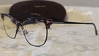 New Authentic Tom Ford Tf 5546-B 055 Rectangle Tortoise Eyeglasses Clear Lenses. Price: $129.00.