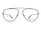Randy Jackson Eyeglasses Frames 1933 Zyloware 057 Black Gold Round 57-15-135 New. Price: $39.99.