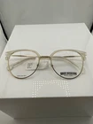 True Religion T027 Eyeglasses Frames 52-19-140 Clear Gold. Nwt New. Price: $27.00.