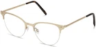 Warby Parker Sahana Cat-eye Eyeglasses Frames Polished Gold Medium 50-19-140 Mm New. Price: $87.29.