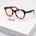 New Celine CL41458 086 Eyeglasses Women Havana Round Eyewear. Price: $204.00.