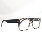 Prada 10WV UAO-1O1 Talc Tortoise Women's Eyeglasses Frames 54-17-140 New. Price: $129.95.