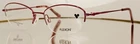 Originale Flexon W3041 602 Eyeglasses Wine New Metal 52-18-135 Flexible Titanium. Price: $75.00.