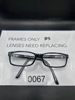 Ray-ban RB5113 2034 Eyeglasses Frame Only 52-16 140 Crystal/black Pre-owned. Price: $19.99.
