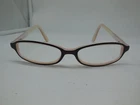 DH1 Juicy Couture Eyeglasses Frame JU902 0ERN 49-18-135 Brown/pink Full Rim Pre-owned. Price: $29.99.