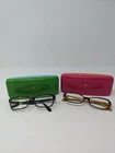 Kate Spade New York Eyeglasses With Cases ( Two Pairs) Different Styles Pre-owned. Price: $30.00.