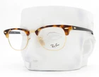 Ray-ban Clubmaster Eyeglasses Rb 5154 5494 Brown Havana Gold 49MM W/case New. Price: $119.50.