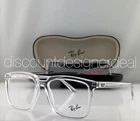 Ray-ban Alain RB7239 2001 Clear Square Eyeglasses Frames 54MM Authentic New. Price: $98.99.