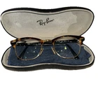 Ray-ban Eyeglasses Frames RB5154 5494 Brown Tortoise Gold Clubmaster 49-21-140 Pre-owned. Price: $40.00.
