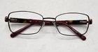 Diane Von Furstenberg DVF8045 210 Brown/tortoise Rectangle Eyeglasses 52-18-130 Pre-owned. Price: $17.50.