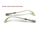 Bvlgari 2134-B 376 Eyeglasses Gold Ivory Temple Replacement Please Read Pre-owned. Price: $35.00.