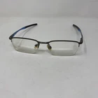Oakley Barrelhouse 0.5 OX3174-0651 Pewter Sky Blue 51-18-139 Flex Hinge 318M Pre-owned. Price: $55.00.