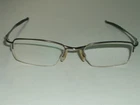 Oakley Jackknife 4.0 51 19 138MM Pewter Sleek Half Rimless Eyeglass Frame Only Pre-owned. Price: $112.49.