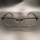 Geoffrey Beene Xl G443 Men's Black Rectangle Semi-rimless Eyeglass Frames New. Price: $37.56.
