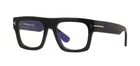 Tom Ford Fausto Ft 5634 001 Blue Block Black Eyeglasses New 53MM. Price: $171.00.