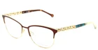 New Coco Song Little Mar Cv 174 Col. Burgundy-gold Authentic Eyeglasses 53-16. Price: $150.00.