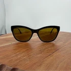 Guess GU2463 53-17-1351 Black Cat Eye Frames Only Purple Iridescent Accents Pre-owned. Price: $27.30.