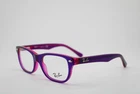 New Ray-ban Junior Rb 1555 3666 Clear Purple Red Authentic Eyeglasses 46-16. Price: $58.65.