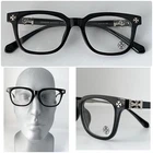 Chrome Hearts 2273 Black Eyeglasses Italy 53-18-138 Frame Only Pre-owned. Price: $40.00.