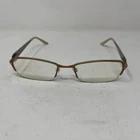 Brendel Eyewear 902068 62 52-18-135 Orange Gold Flex Hinge Eyeglasses 376I Pre-owned. Price: $30.00.