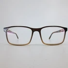 Perry Ellis 1213-1 Eyeglass Frames Brown Tortoise Rectangular 58-18-150 Mens Pre-owned. Price: $39.99.