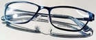 Banana Republic Br 201 E8W Eyeglasses Semi Matte Navy New Metal 52-17-135. Price: $59.00.