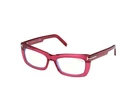 New Tom Ford FT5966-B 075 Shiny Fuxia/clear Blue Light Block 55MM Authentic. Price: $139.20.