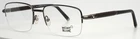 Montblanc MB534 008 Gunmetal Mens Rectangle Half Rim Eyeglasses 55-18-140 B:38 New. Price: $254.99.