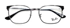Ray-ban RB1051 4052 Square Unisex Full Rim Authentic Eyeglasses Frames 49-17-135 New. Price: $49.00.