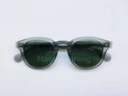 80% New Moscot Lemtosh Sunglasses Light Grey Frame G15 Green Lenses 46-24-145 Pre-owned. Price: $54.99.